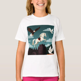 Een schilderachtig tafereel t-shirt