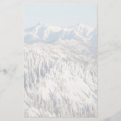 Een Schilderachtig Uitzicht van Snowy Mountains an Briefpapier (Voorkant)