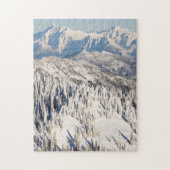 Een Schilderachtig Uitzicht van Snowy Mountains an Legpuzzel (Verticaal)