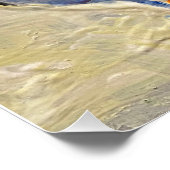 een schilderachtige gans in de winter perfect poster (Hoek)