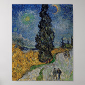 een schilderij dat de schoonheid van kunst verklaa poster (Voorkant)