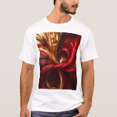 Een schilderij met rood T-shirt (Voorkant)
