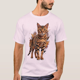 Een schilderij met waakzame ogen: een Bengaalse ka T-shirt