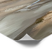 Een schilderij van een beer met een teder baby-bee poster (Hoek)