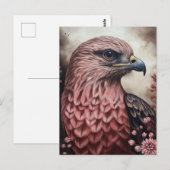 Een schilderij van een havik briefkaart (Voorkant / Achterkant)