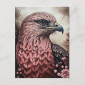 Een schilderij van een havik briefkaart (Voorkant)