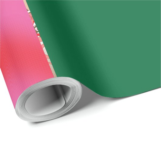 Een schilderij van een kikker in een grasveld cadeaupapier (Rol Hoek)