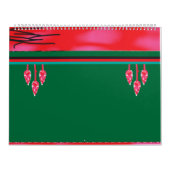 Een schilderij van een kikker in een grasveld kalender (Hoes)