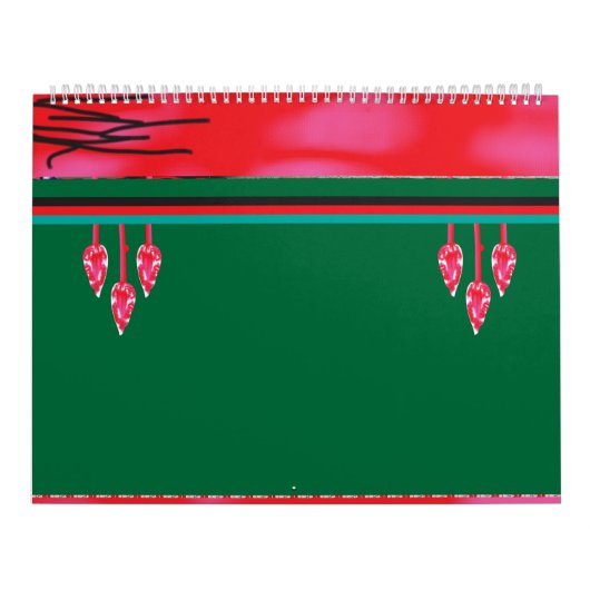 Een schilderij van een kikker in een grasveld kalender (Hoes)