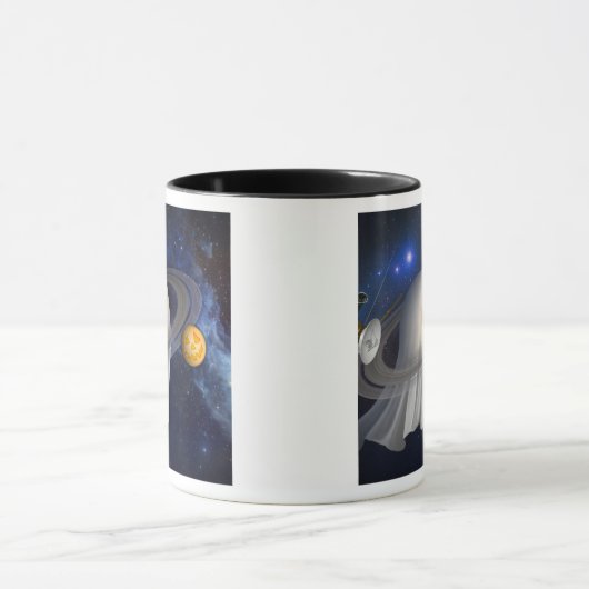 Een schilderij van een kunstenaar mok (Midden)