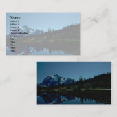 Een schilderij van God Visitekaartje (Voorkant / Achterkant)