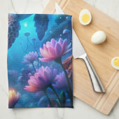 Een schildpad theedoek (Quarter Fold)