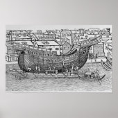 Een schip bouwen poster (Voorkant)