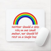 Een schip evenmin muismat (Met muis)