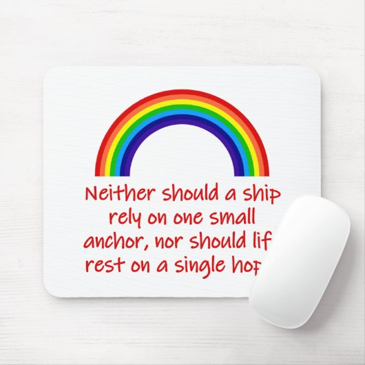 Een schip evenmin muismat (Met muis)