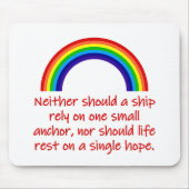 Een schip evenmin muismat (Voorkant)