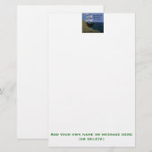 Een schip in de haven is Veilige Inspirerend prijs Briefpapier (Voorkant / Achterkant)
