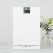 Een schip in de haven is Veilige Inspirerend prijs Briefpapier (Staand voorkant)