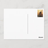 een schip in zee 02 briefkaart (Achterkant)