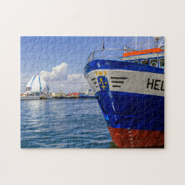 Een schip uit Hel, Polen Jigzaag Puzzle Legpuzzel
