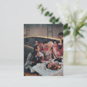 Een Schitterend Diner bij de Brug Briefkaart (Staand voorkant)