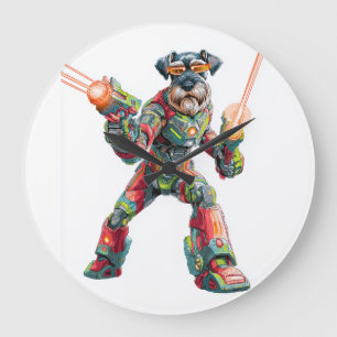 Een_schnauzer_in_futuristische_pantser Grote Klok