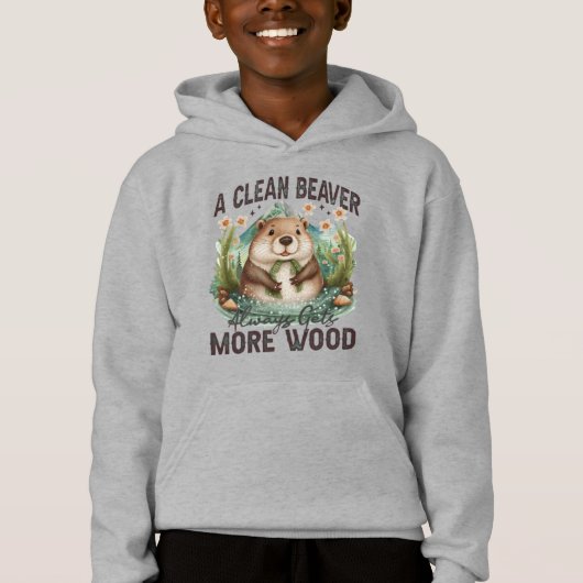 Een schone bever krijgt altijd meer hout (Voorkant)
