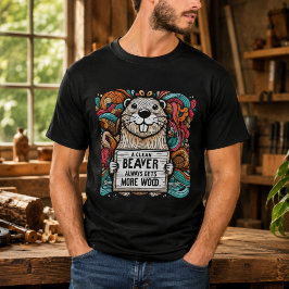 Een Schone Bever Krijgt Altijd Meer Hout T-shirt