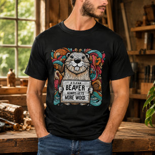 Een Schone Bever Krijgt Altijd Meer Hout T-shirt