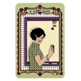 Een schone lei_A_4x6-koelkast Magnet Magneet