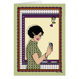 Een schone lei_A_Wenskaart