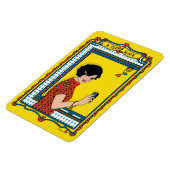 Een schone lei_B_4x6 koelkast Magnet Magneet (Linkerzijde)