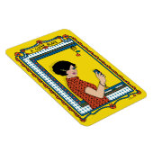 Een schone lei_B_4x6 koelkast Magnet Magneet (Rechterzijde)