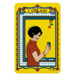 Een schone lei_B_4x6 koelkast Magnet Magneet