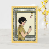 Een schone lei_C_Wenskaart Kaart (Gele Bloem)