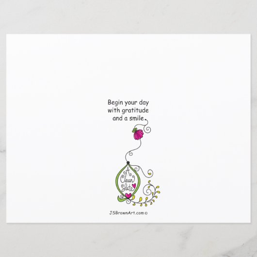 Een schone lei voor flatpapier met een capaciteit (Achterkant)