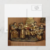 Een school briefkaart (Voorkant / Achterkant)