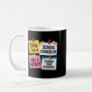 Een schoolbegeleider Funny onderwijs schema kantoo Koffiemok