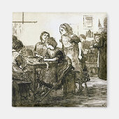 Een schoolkamer magneet (Voorkant)