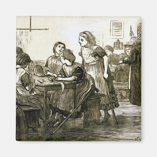 Een schoolkamer magneet (Voorkant)