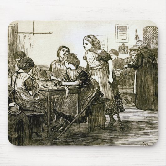 Een schoolkamer muismat (Voorkant)