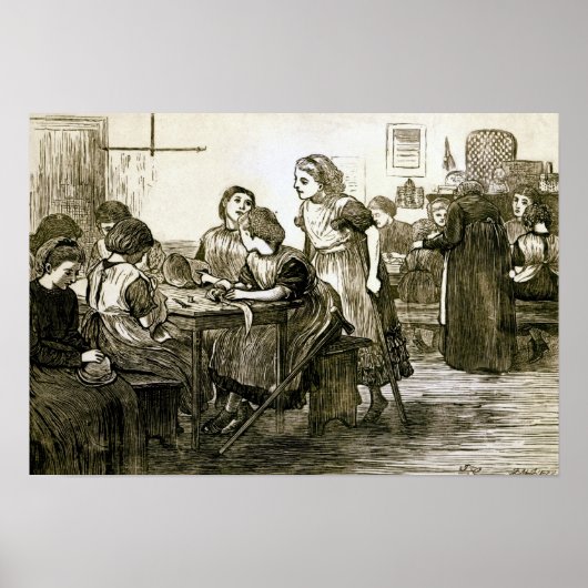 Een schoolkamer poster (Voorkant)