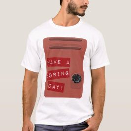 Een schoolleven op een feestdag hebben t-shirt