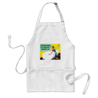 Een schoon huis Apron Standaard Schort