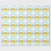 Een schoon huis cadeaupapier (Vlak)