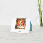 Een schoon huis is een teken van een verspild leve kaart (Achterkant)