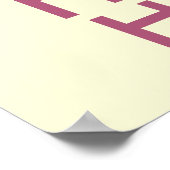 Een schoon startpunt is een prettige schoonheid th poster (Hoek)