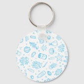 Een schoon Zee is een menselijke nalatenschap | ve Sleutelhanger (Achterkant)