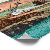 Een Schooner ScenePetaluma, CA Poster (Hoek)