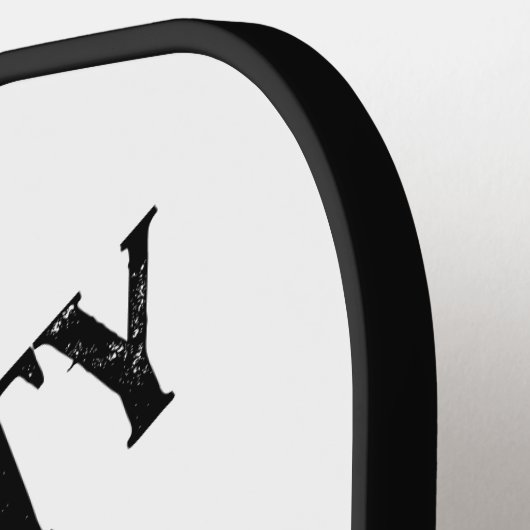 Een schoonheid en een beest pickleball paddle (Links Detail)